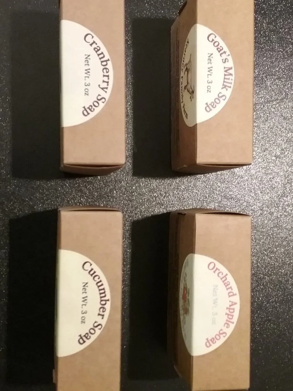 The Orchard & Berry Patch Collection - Botanical Oval Goat Milk Soap (4-Bar Set)